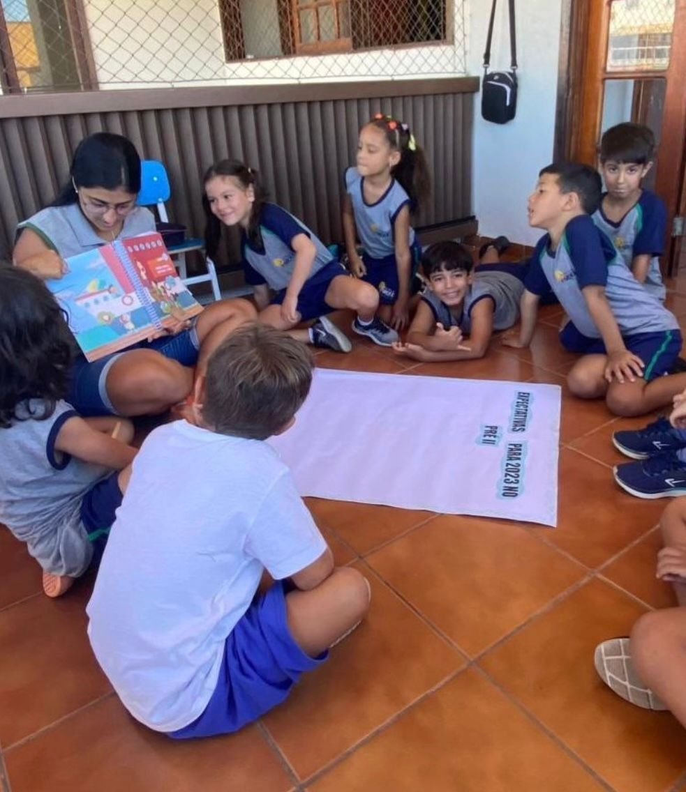 Leitura e descobertas na Escola Parque Verde